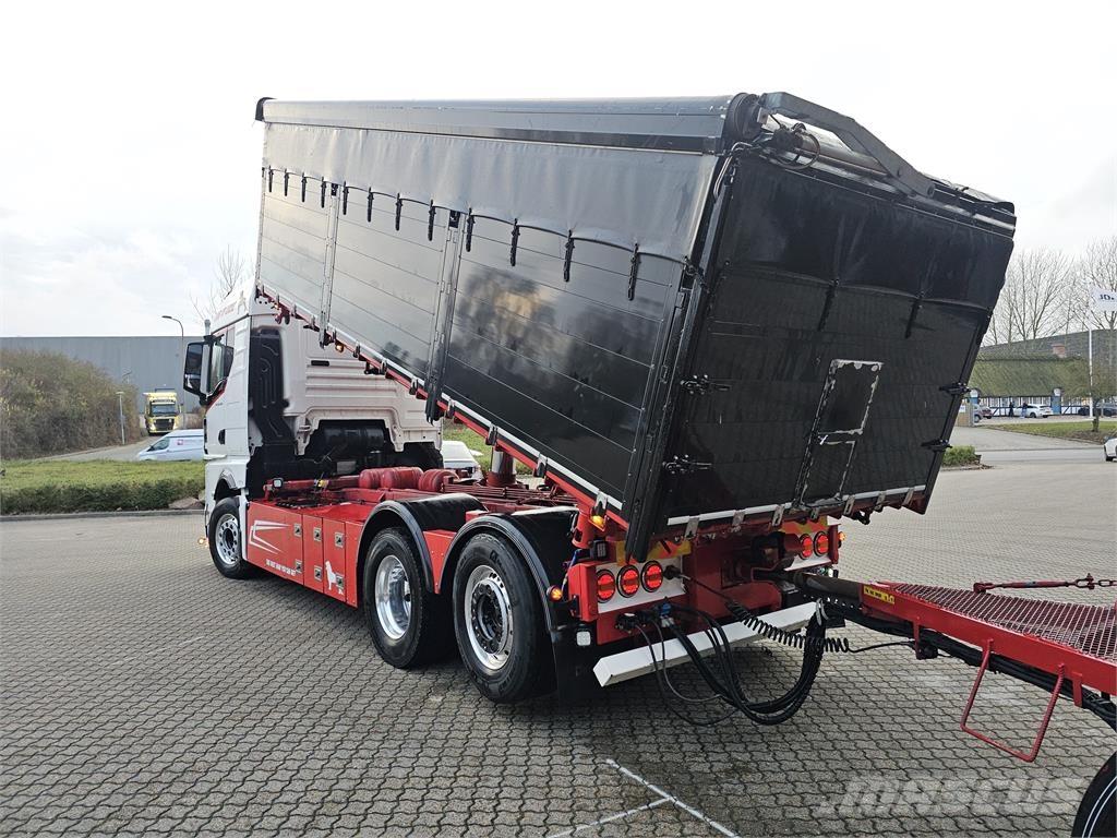 MAN TGX 26.580 6X2-4 Camion ribaltabili