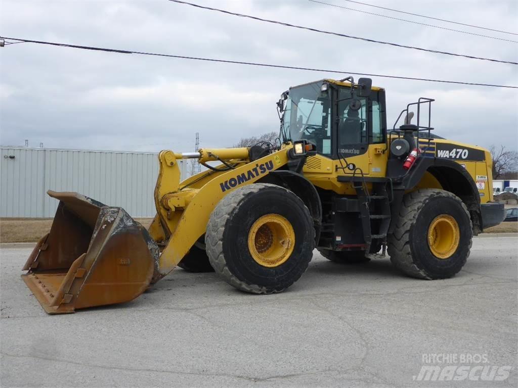 Komatsu WA470-8 Pale gommate
