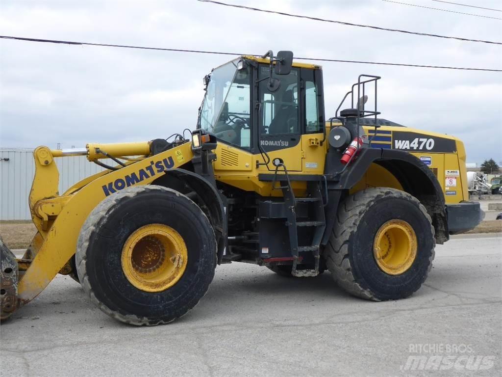 Komatsu WA470-8 Pale gommate