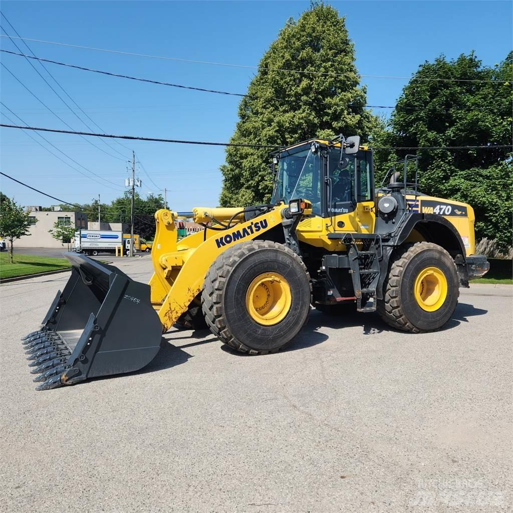 Komatsu WA470-8 Pale gommate
