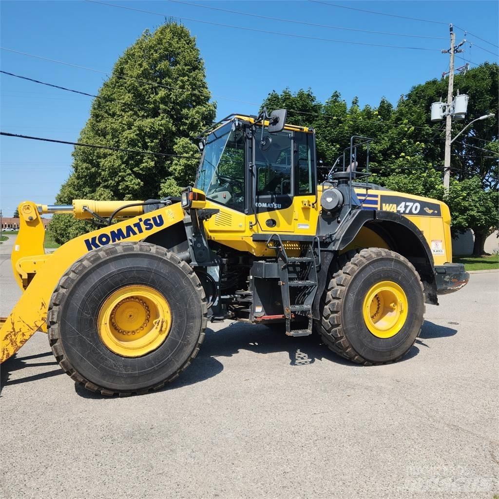 Komatsu WA470-8 Pale gommate