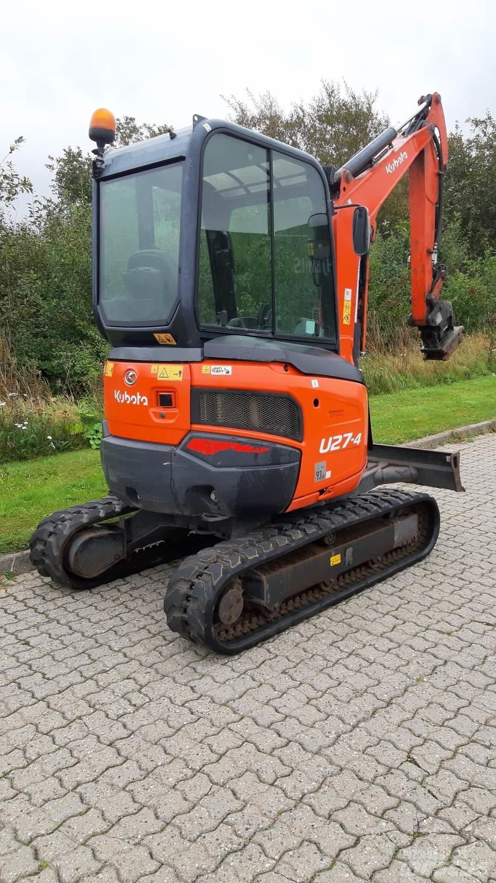 Kubota U27-3 Miniescavatori