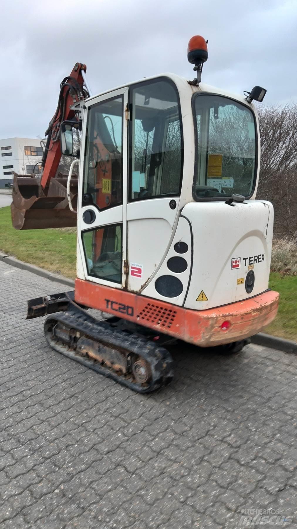 Terex TC20 Miniescavatori