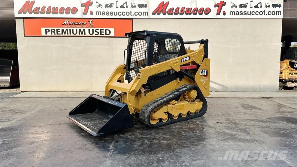 CAT 259D Mini Pale Gommate