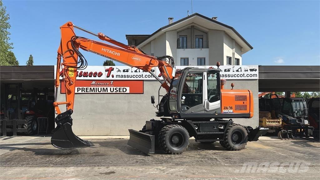 Hitachi ZX140WT-3 Escavatori gommati