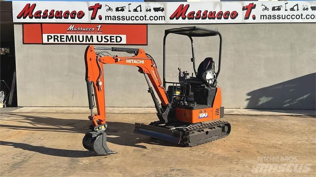 Hitachi ZX19U 5A YLR Miniescavatori