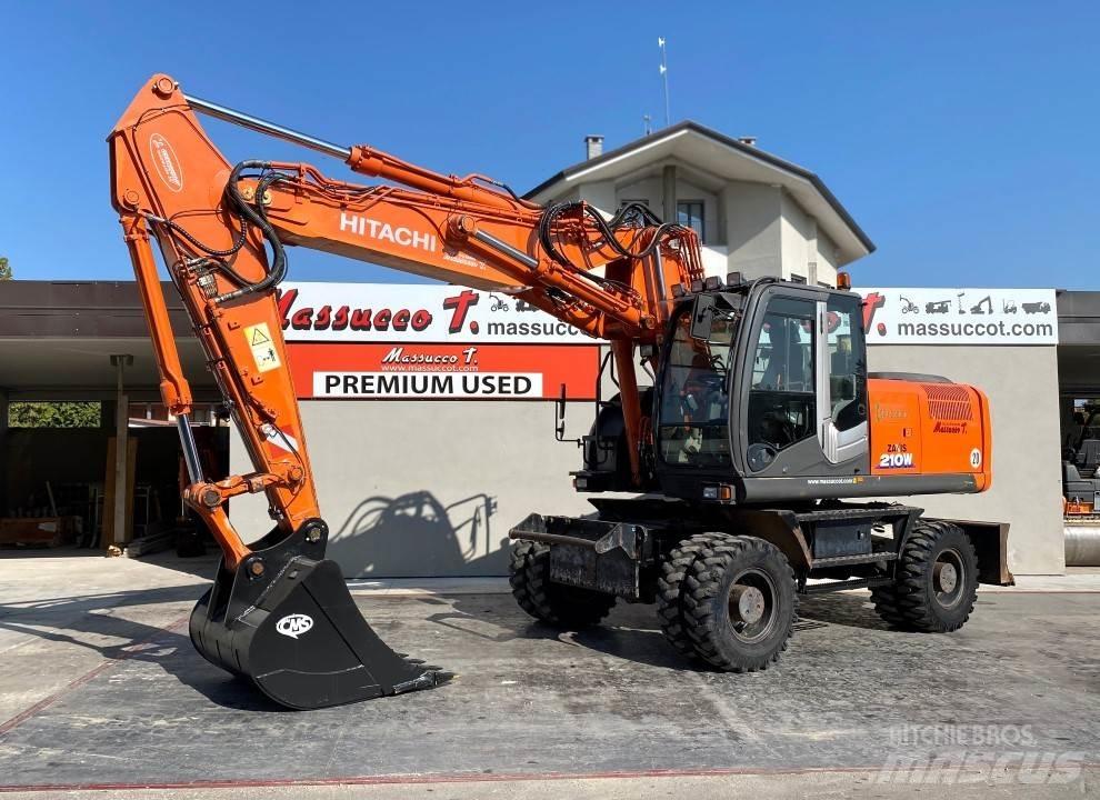 Hitachi ZX210W-3 Escavatori gommati