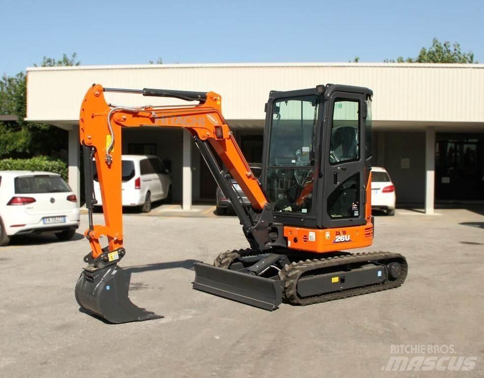 Hitachi ZX26U-6 CR Miniescavatori