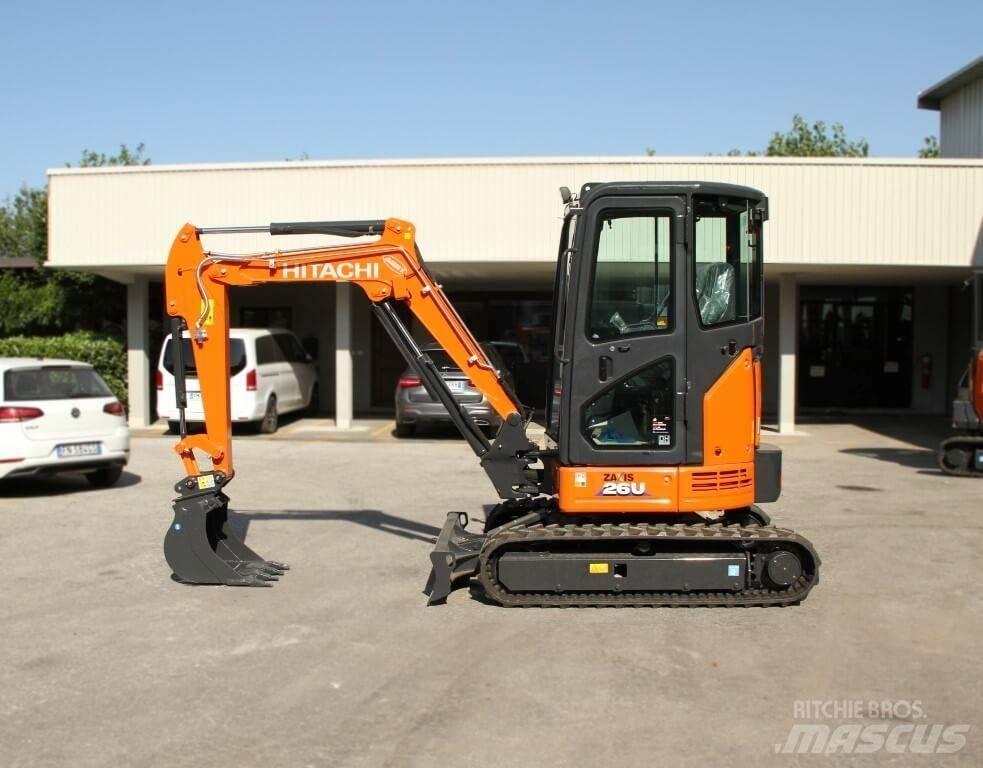 Hitachi ZX26U-6 CR Miniescavatori