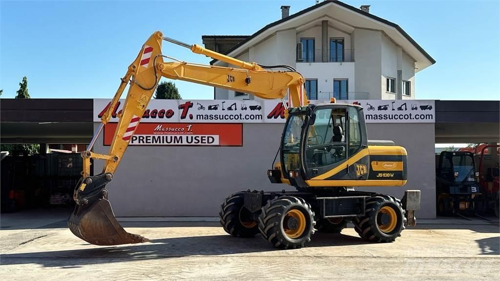 JCB JS130W 4x4 Escavatori gommati