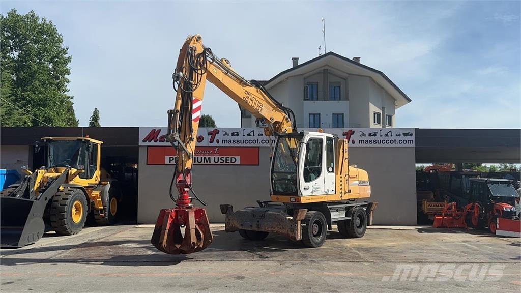 Liebherr A316 Escavatori gommati