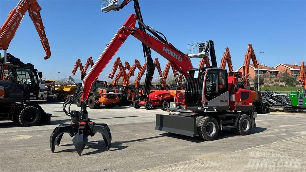 Minelli M18 Escavatori gommati