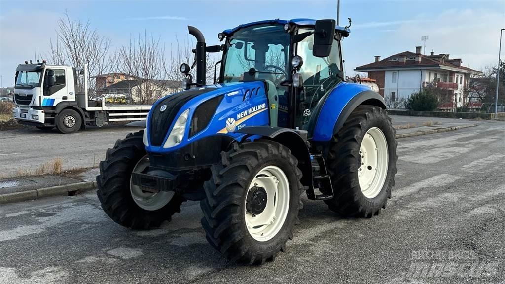 New Holland T5.120 4x4 Lame spazzaneve e aratri