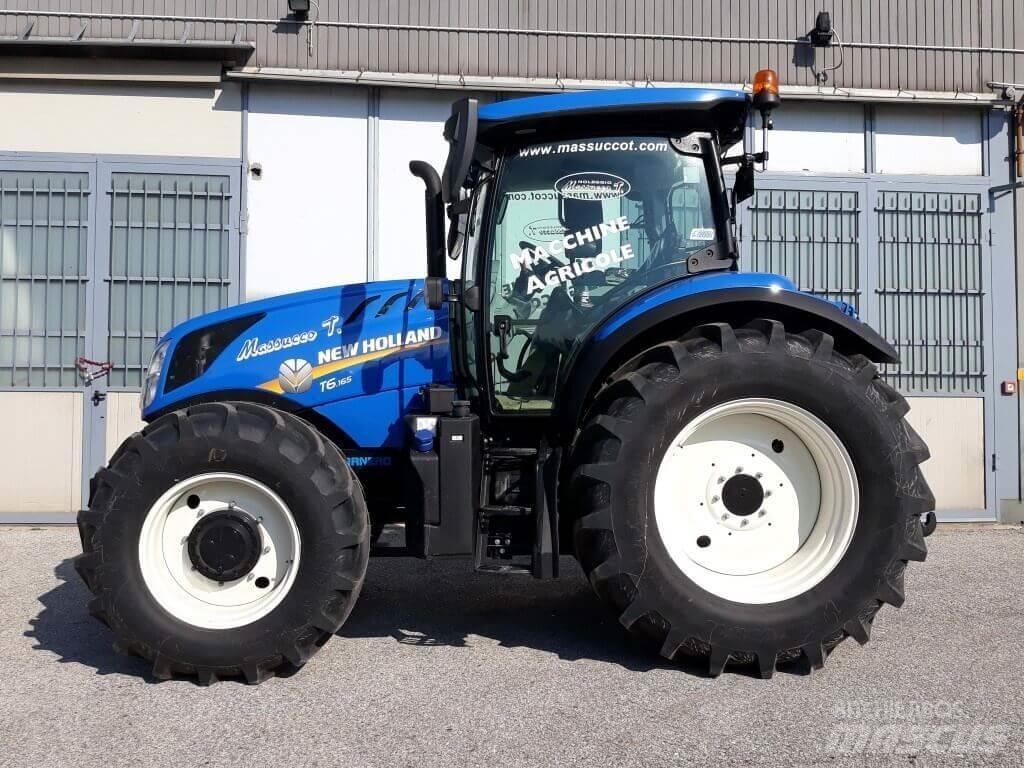 New Holland T6.165 Lame spazzaneve e aratri