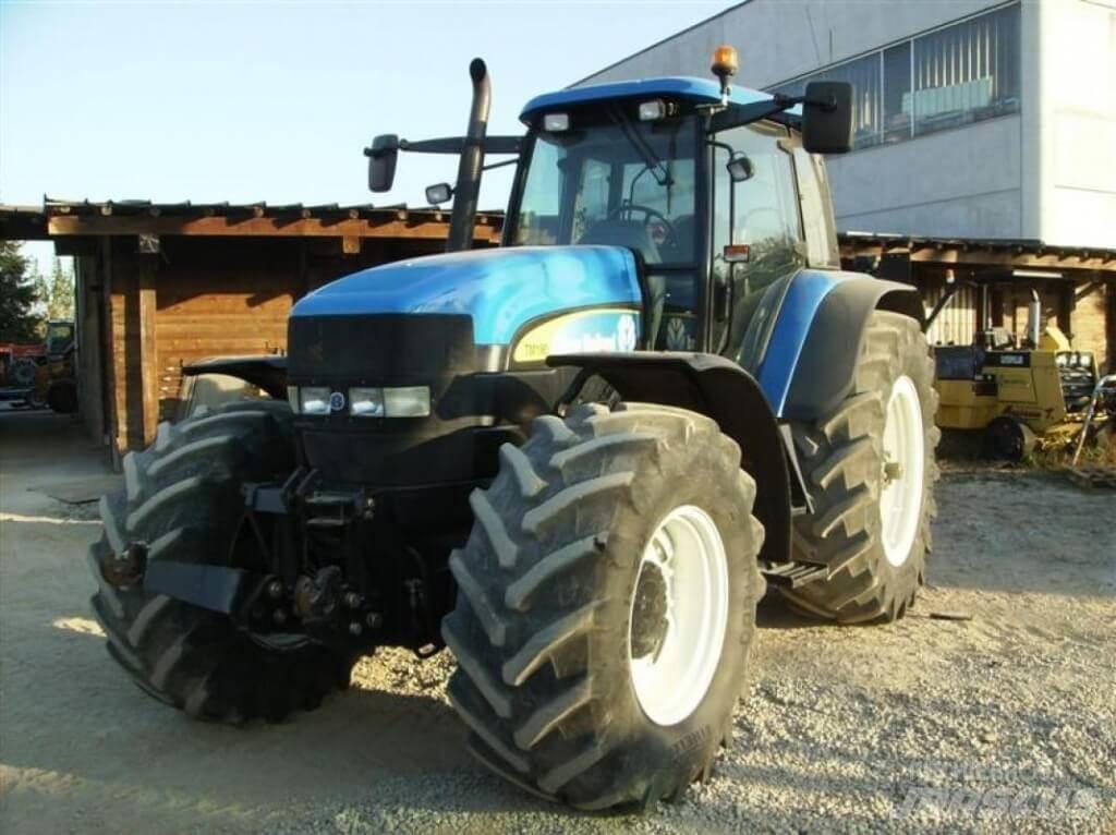 New Holland TM190 Lame spazzaneve e aratri