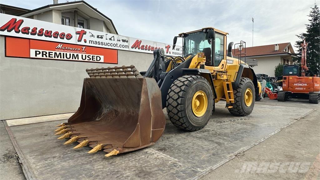 Volvo L180G Pale gommate