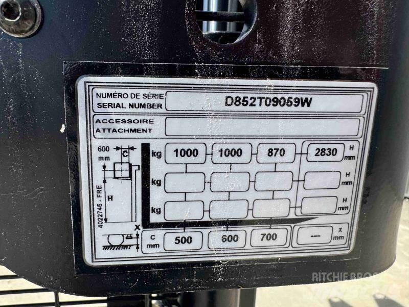 Yale MS10 Transpallet uomo a terra