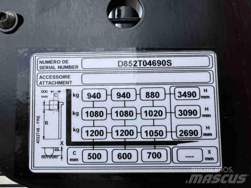 Yale MS12 Transpallet uomo a terra