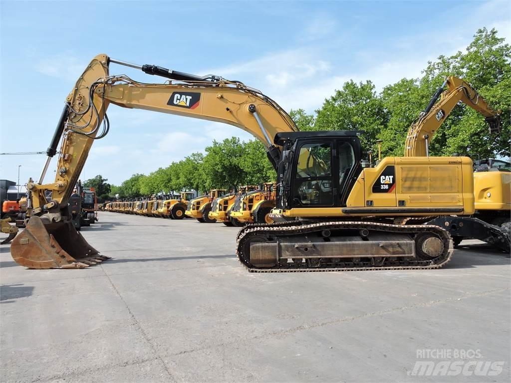 CAT 336 + GPS Escavatori cingolati