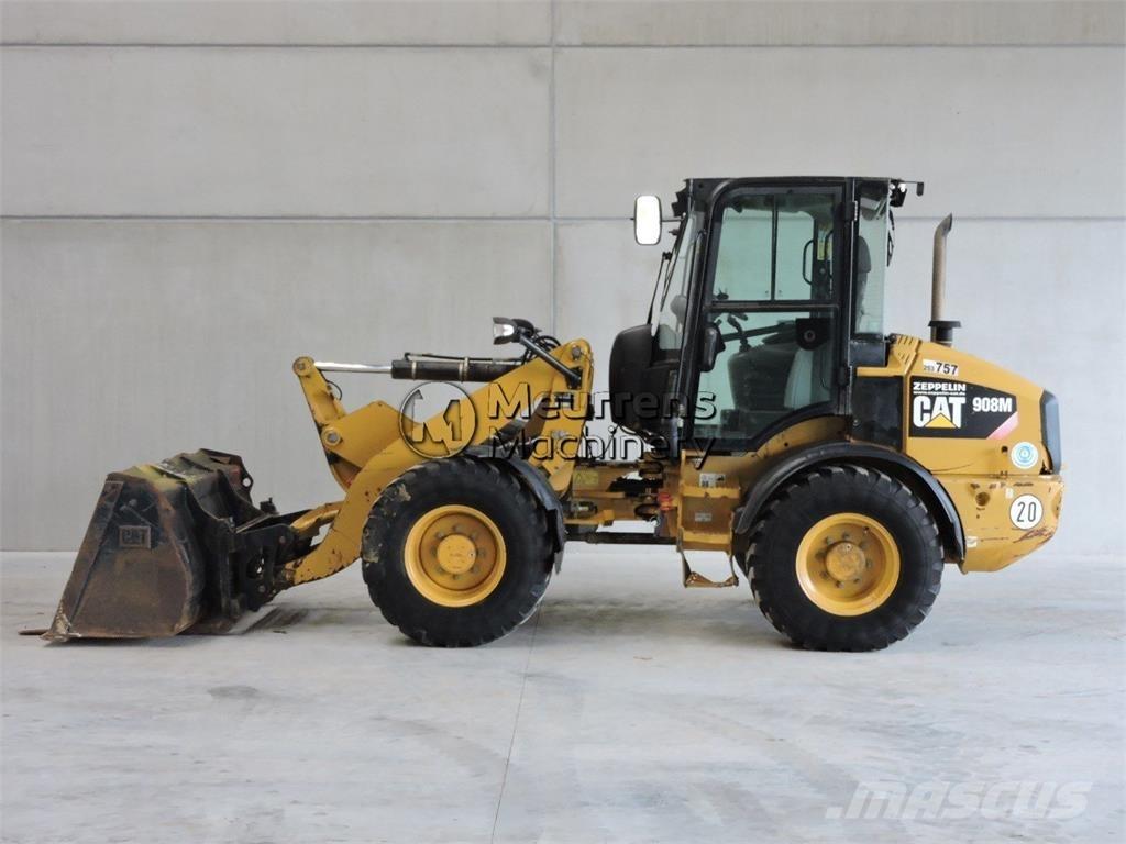 CAT 908M + FORK Pale gommate