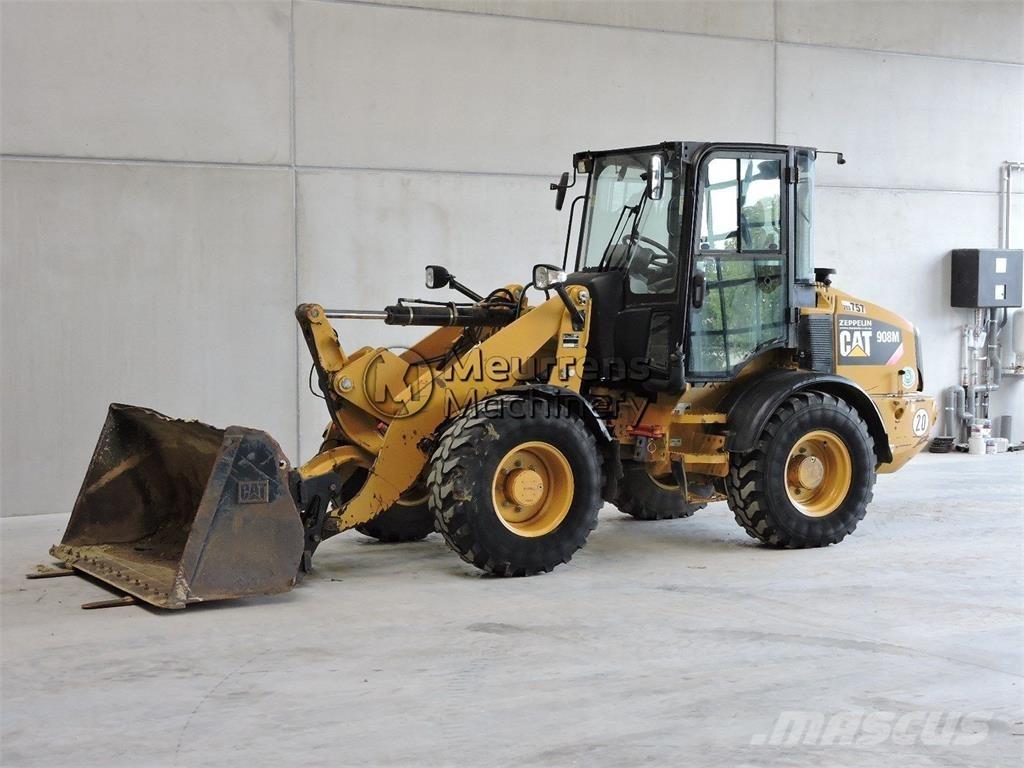CAT 908M + FORK Pale gommate