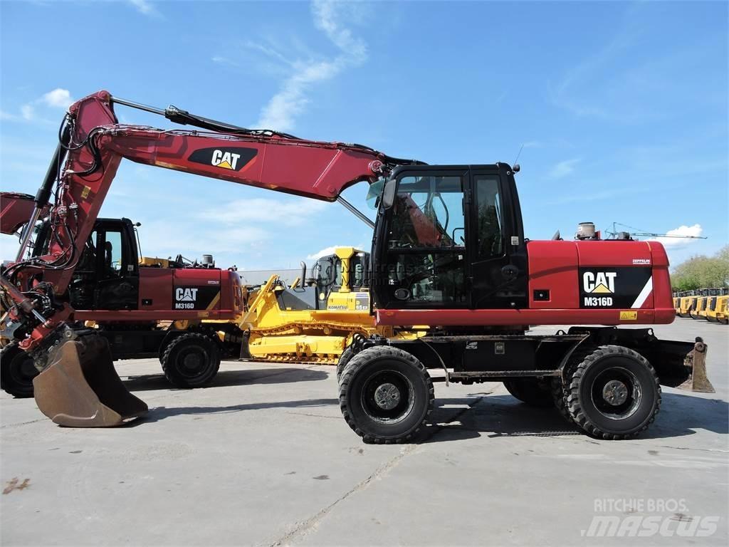 CAT M316D Escavatori gommati