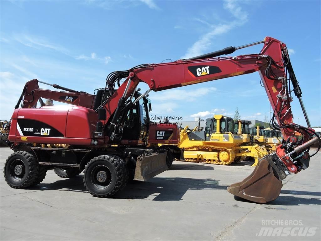 CAT M316D Escavatori gommati
