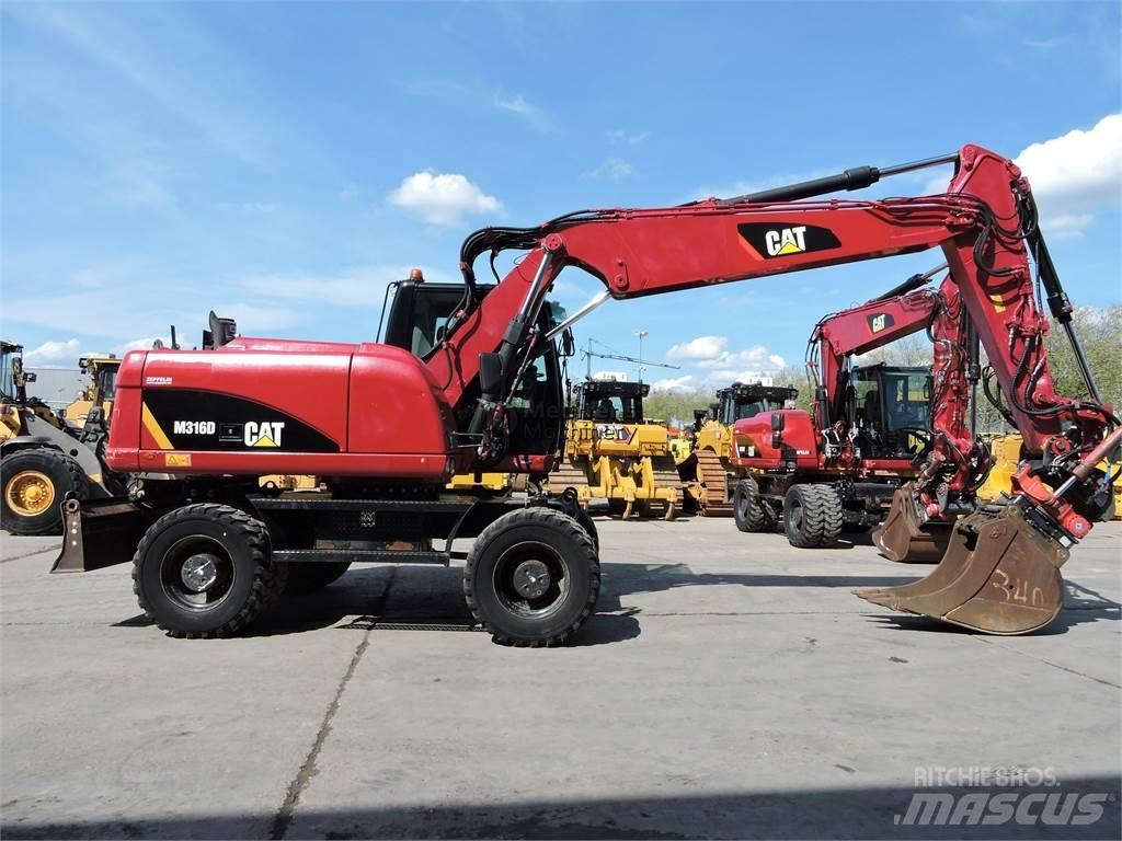 CAT M316D Escavatori gommati