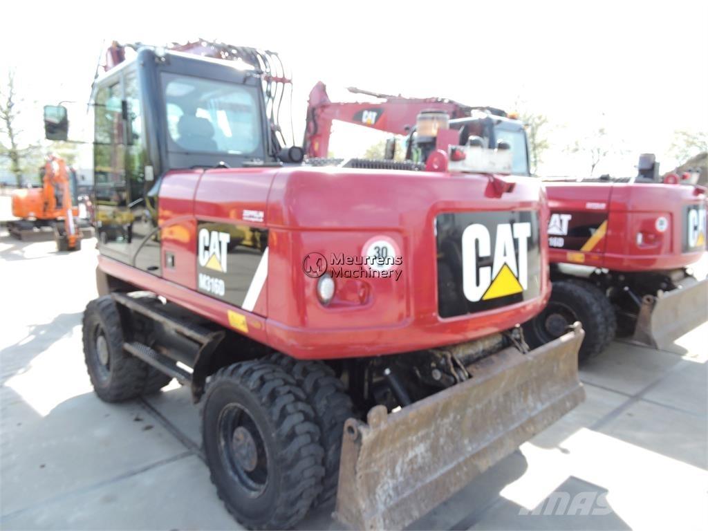 CAT M316D ROTOTILT Escavatori gommati