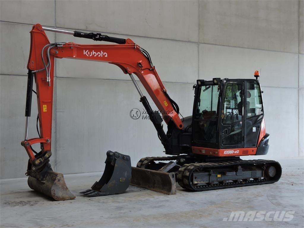 Kubota KX080-4 Costruzioni - Altro