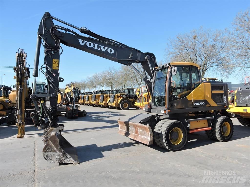 Volvo EW160E ROTOTILT Escavatori gommati