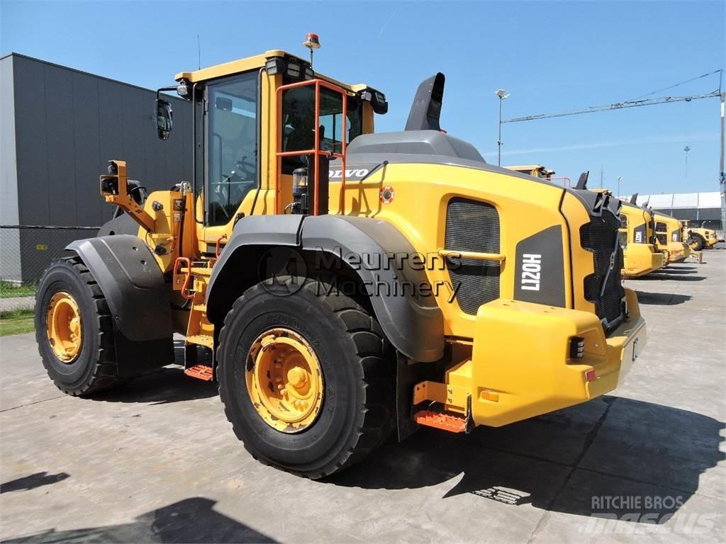 Volvo L120H Pale gommate