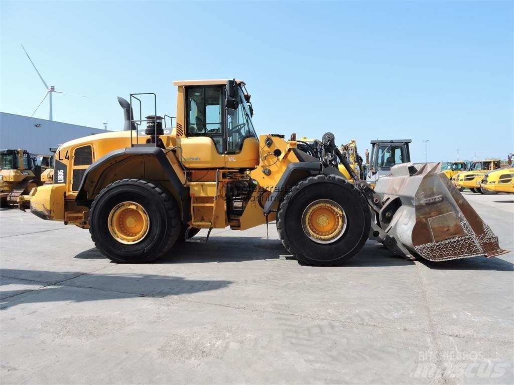 Volvo L180G Pale gommate