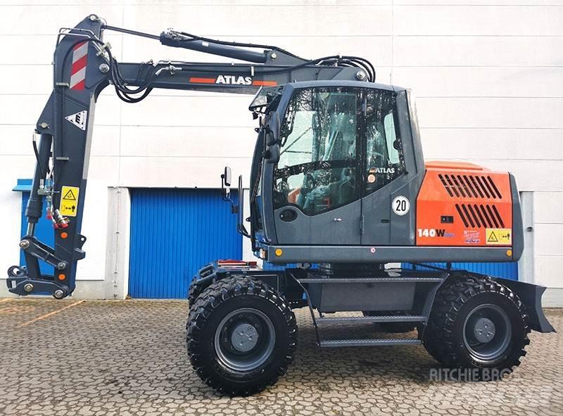 Atlas 140 W Escavatori gommati