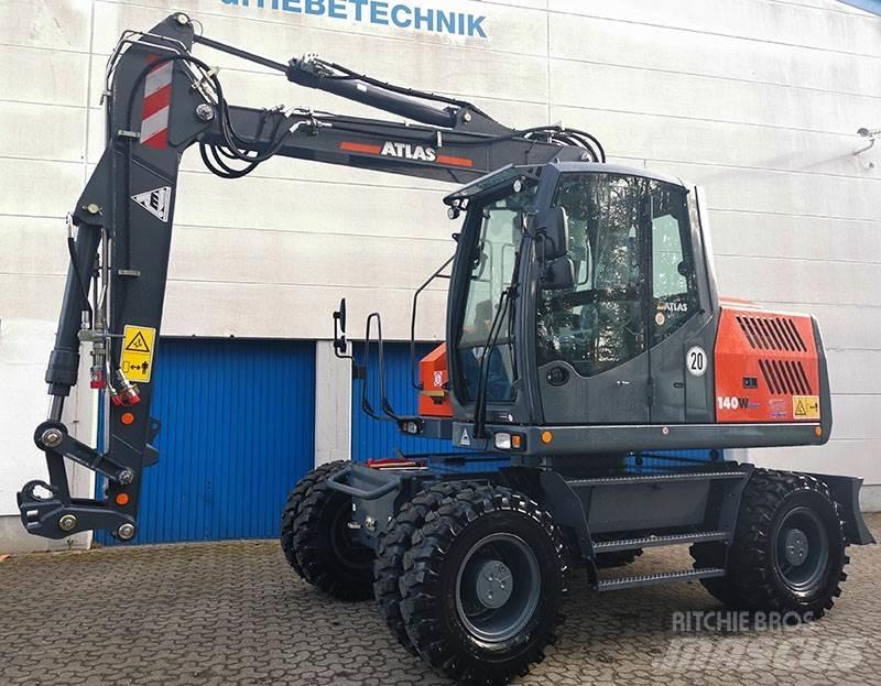 Atlas 140 W Escavatori gommati