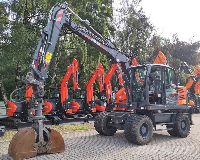 Atlas 140 W Escavatori gommati