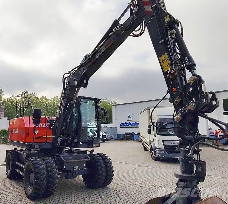 Atlas 140 W Escavatori gommati