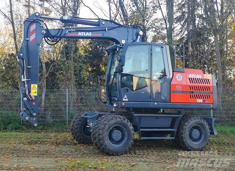 Atlas 150 W Escavatori gommati