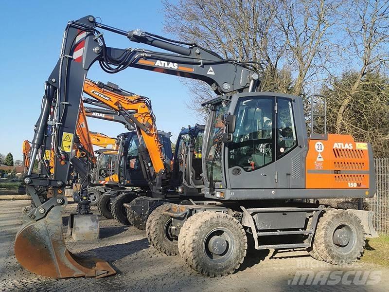 Atlas 150 W Escavatori gommati