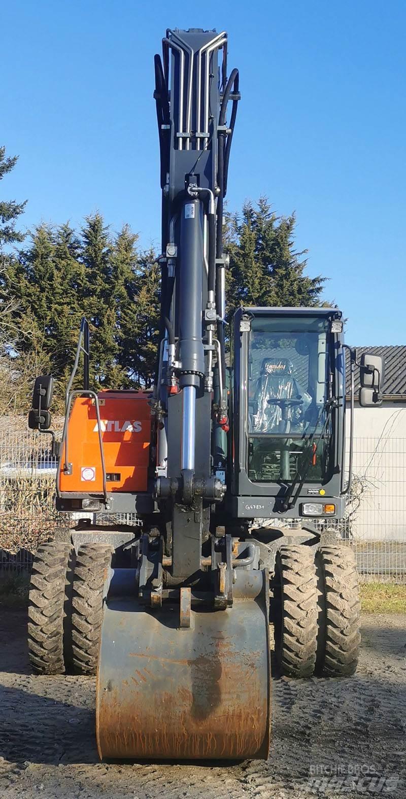 Atlas 150 W Escavatori gommati