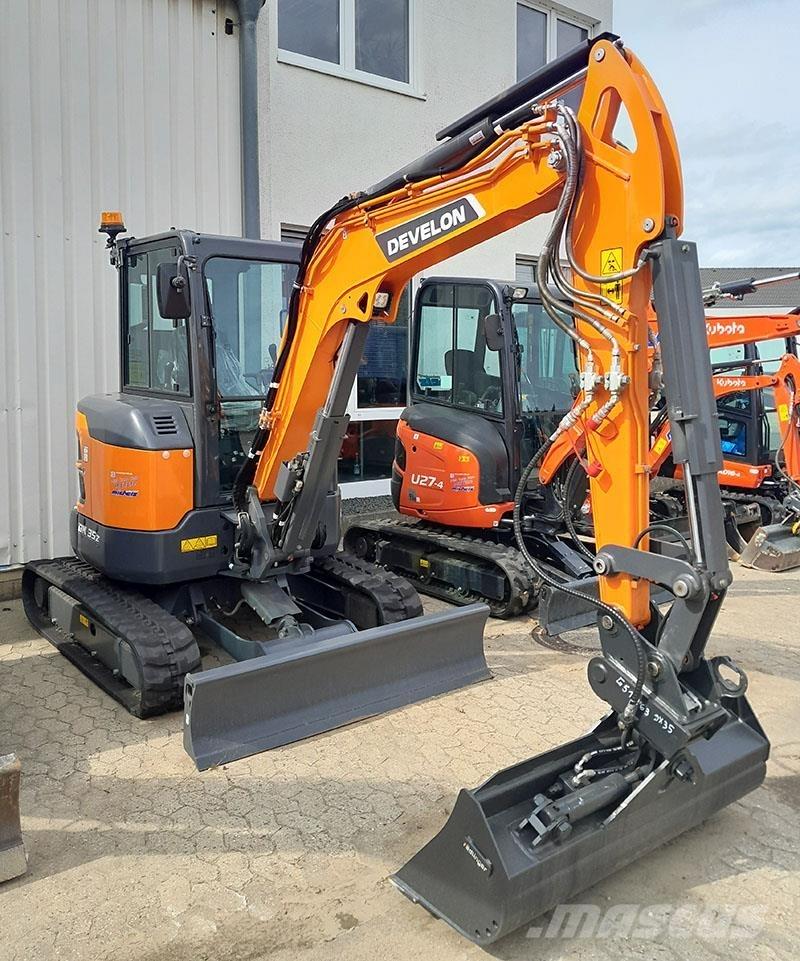 Develon DX 35Z-7 Miniescavatori