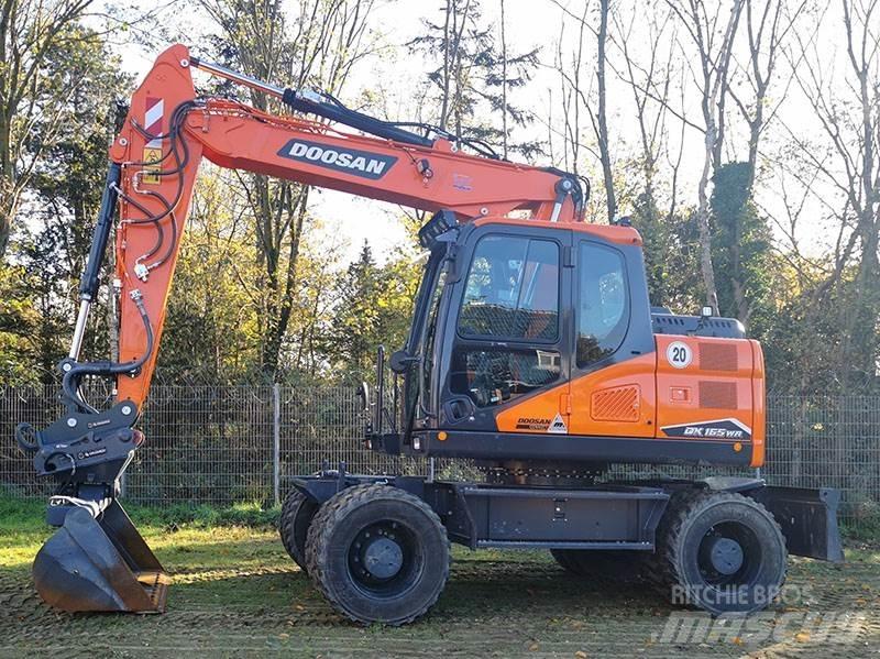 Doosan DX 165 WR-7 Escavatori gommati