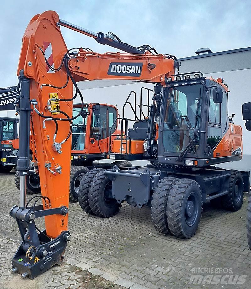 Doosan DX 170 W-7 Escavatori gommati