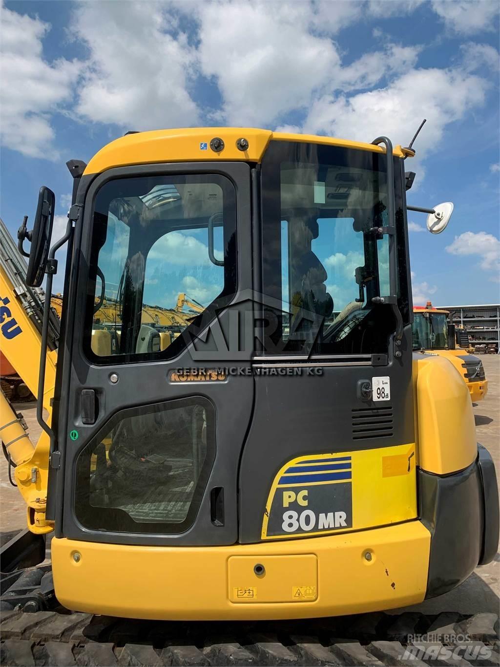 Komatsu PC80 MR-3 Miniescavatori