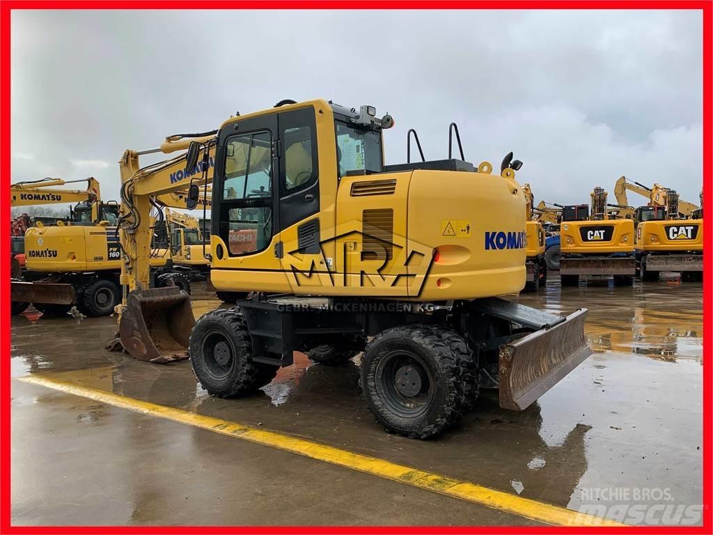 Komatsu PW148-10 Escavatori gommati