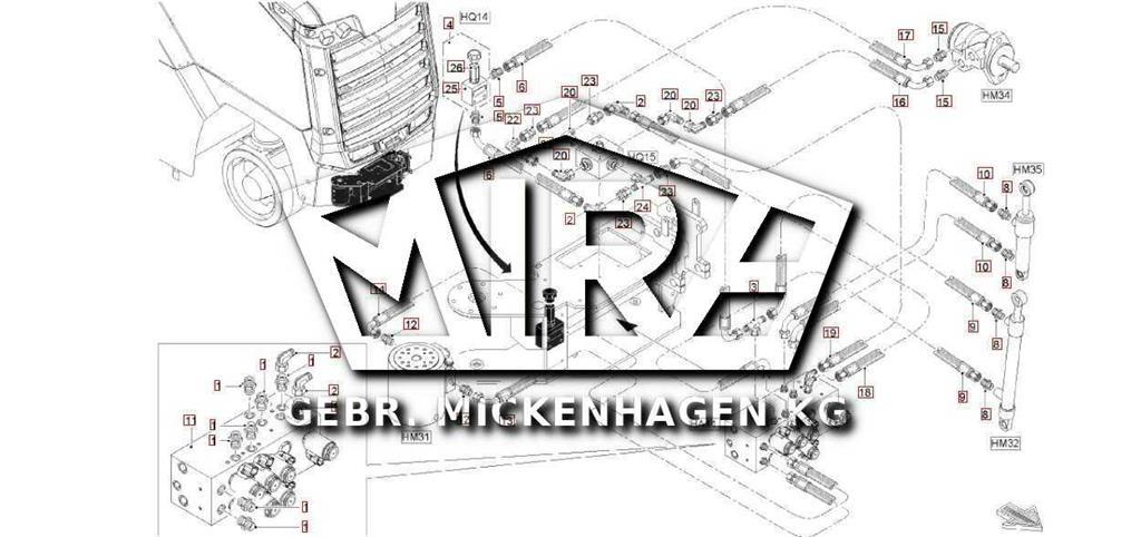 Wirtgen W50 / W60 Autocarro spazzatrice