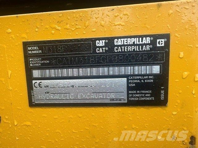CAT M318F Escavatori gommati