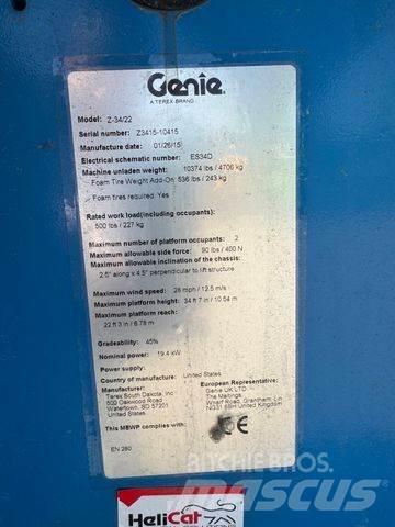 Genie Z-34/22 Piattaforme a braccio articolato