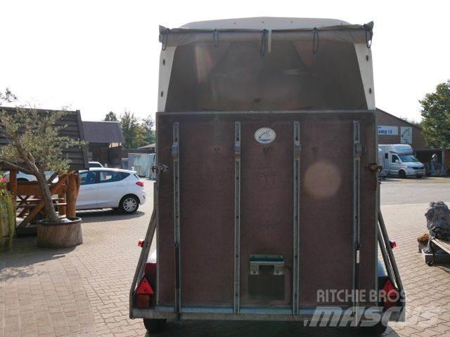  Holz Poly 2 Pferde Rimorchi per trasporto animali