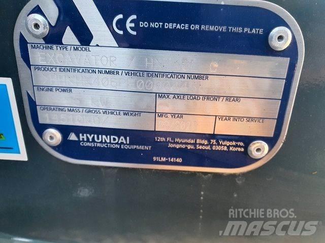 Hyundai HX140LC Escavatori cingolati
